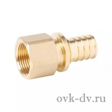Переходник аксиальный ВР 20х1/2"F для труб из сшитого полиэтилена Vieir