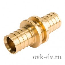 Муфта аксиальная 16x16 для труб из сшитого полиэтилена Vieir Муфта аксиальная 16x16 для труб из сшитого полиэтилена Vieir