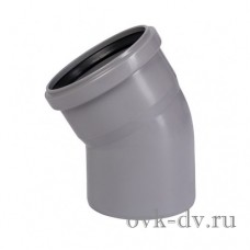 Отвод канализационный PP D 90 30 градусов Ostendorf