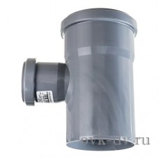 Тройник канализационный PP D 90/50*4*87° Ostendorf