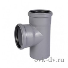 Тройник канализационный PP D 90/90*87° Ostendorf