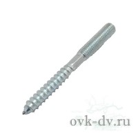 Шпилька шуруп сантехническая M8 х L100
