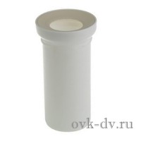 Фановая труба (присоединение к унитазу) D 110 прямая Политек