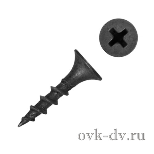 Саморезы по дереву, крупный шаг резьбы, 4,2х70 (100 шт)