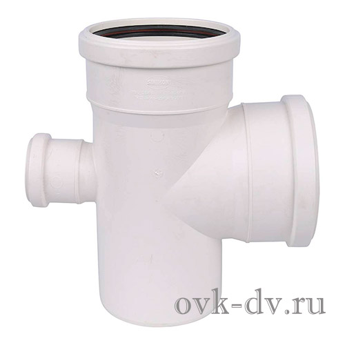 Крестовина PP Comfort Plus одноплоскостная D 110/110/50*90 белая Синикон