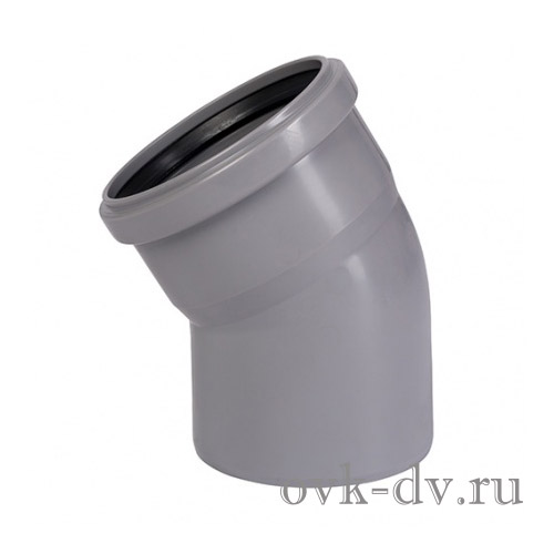 Отвод канализационный PP D 90 30 градусов Ostendorf