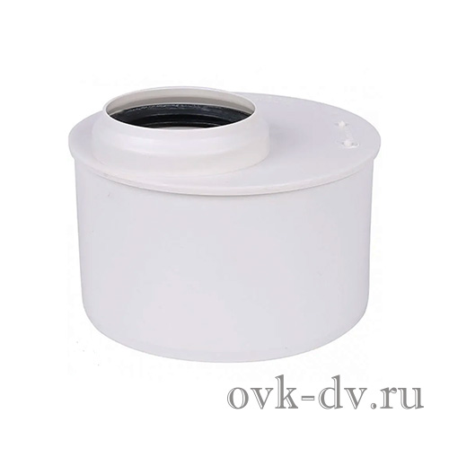 Переход эксцентрический PP Comfort Plus D110x50 белый Синикон