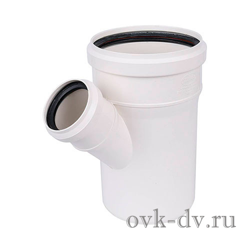 Тройник PP Comfort Plus D 110/50*45 белый Синикон